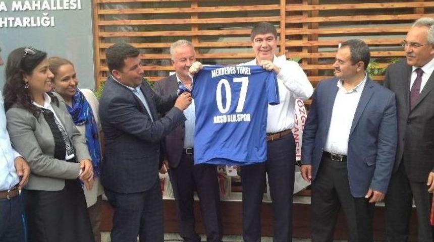 Aksu&rsquo;da Pınarlı Ve &Ccedil;alkaya Muhtarevleri Hizmete Girdi