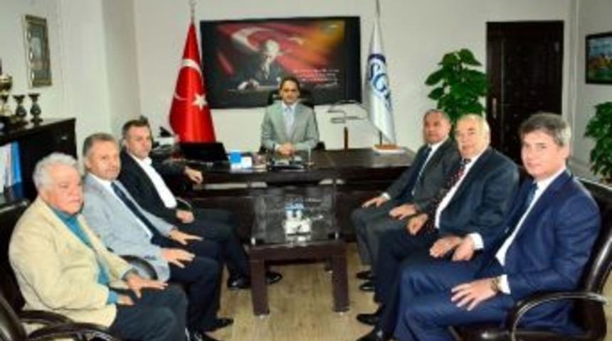 Aosb&rsquo;den Sgk İl M&uuml;d&uuml;r&uuml; Canbolat&rsquo;a &ldquo;hayırlı Olsun&rdquo; Ziyareti