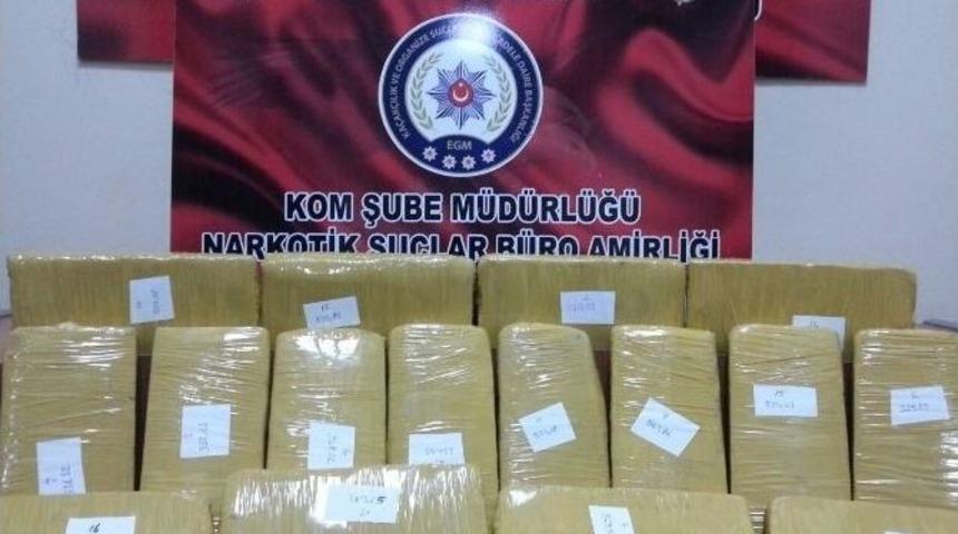 Erzurum&rsquo;da 66 Kilo Eroin Ele Ge&ccedil;irildi