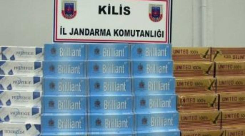 Kilis&rsquo;te 16 Bin 370 Paket Ka&ccedil;ak Sigara Ele Ge&ccedil;irildi