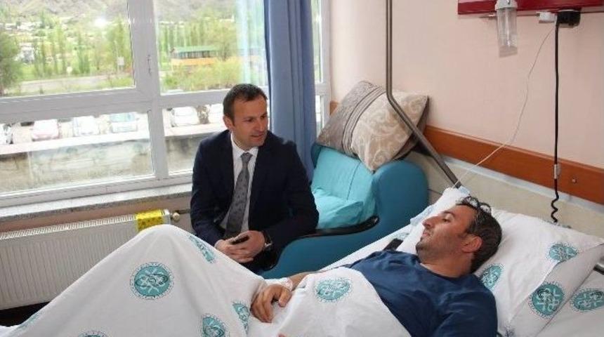 Kaymakam Zengin&rsquo;den Hastane Ziyareti