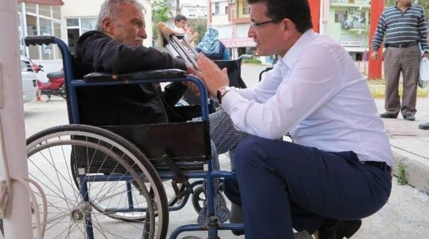 Ak Parti Milletvekili Adayı Uslu&rsquo;dan Hastalara Moral Ziyareti