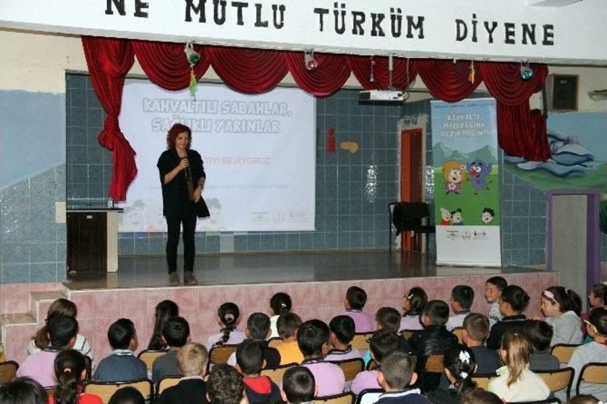 &ldquo;kahvaltılı Sabahlar, Sağlıklı Yarınlar" Projesiyle Nevşehir&rsquo;de &Ccedil;ocuklara Kahvaltının &Ouml;nemi Anlatıldı