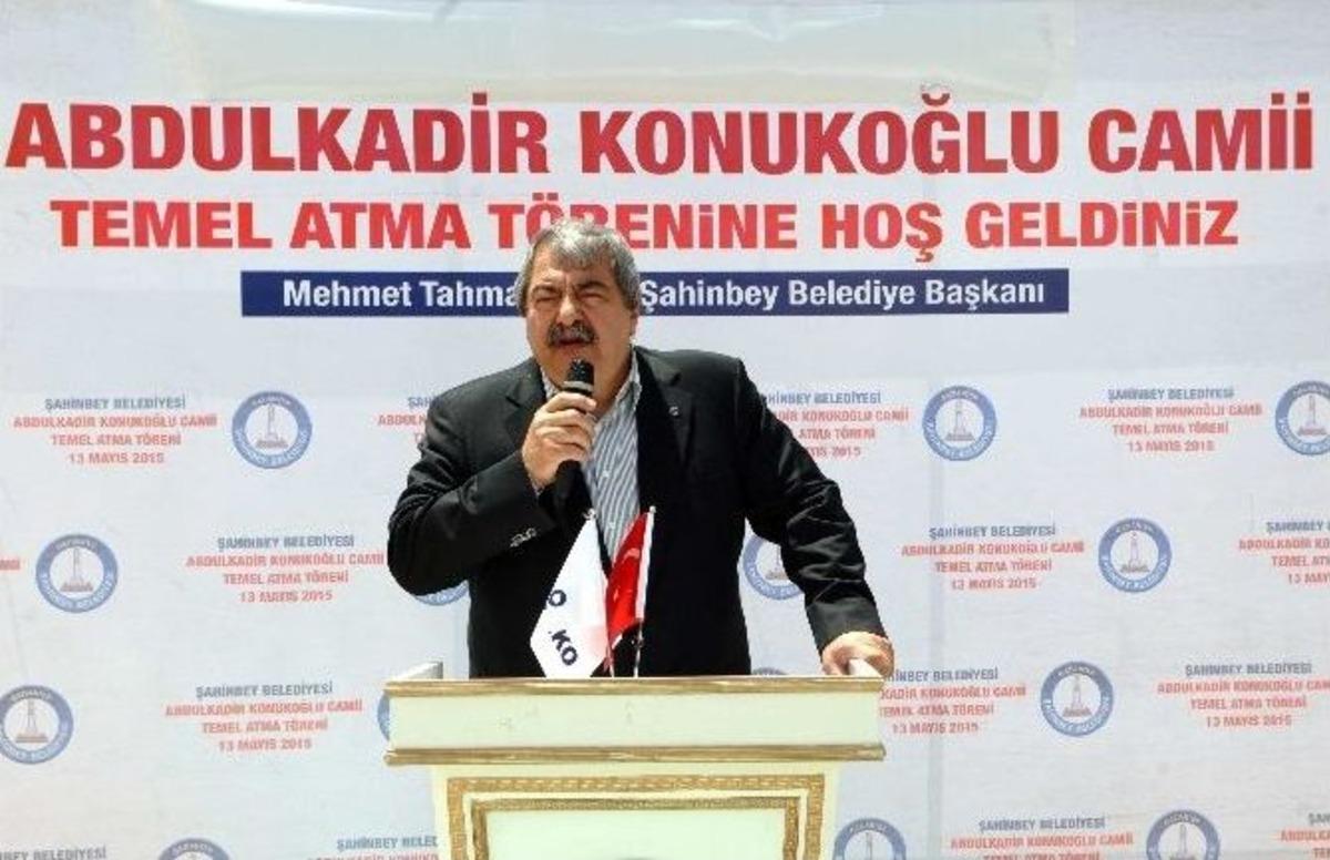 Abdulkadir Konukoğlu Camii&rsquo;nin Temeli Atıldı