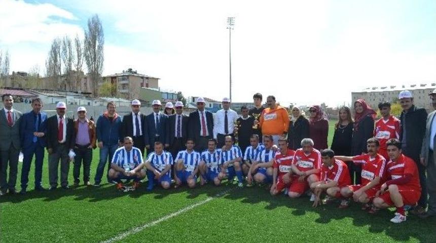 Erzurum&rsquo;da Engelliler Haftası Futbol M&uuml;sabakası