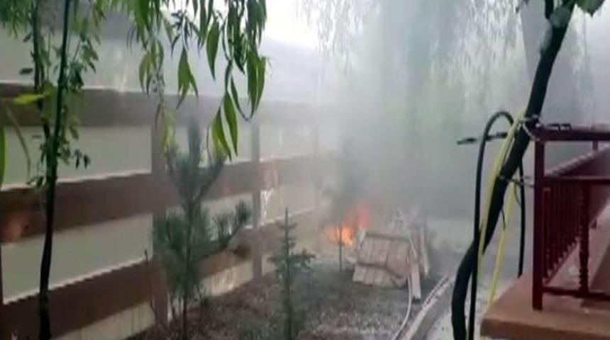 Kayısı Fabrikasında Yangın