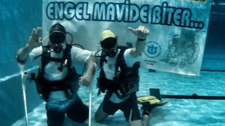 Engelli Basketbolculara, T&uuml;pl&uuml; Sualtı Dalışı Eğitimi Verildi