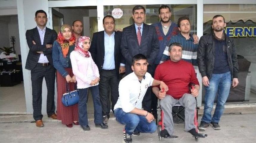 Başkan Asya&rsquo;dan Engellilere Ziyaret