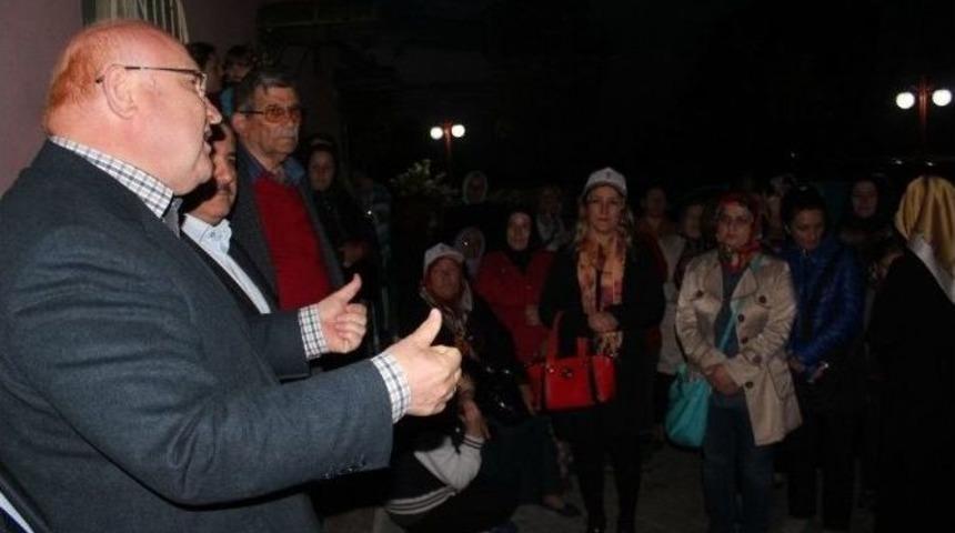 Ak Parti&rsquo;li Şener, Se&ccedil;im &Ccedil;alışmalarını S&uuml;rd&uuml;rd&uuml;