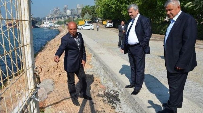 Başkan Baran &Ccedil;alışmaları Denetledi