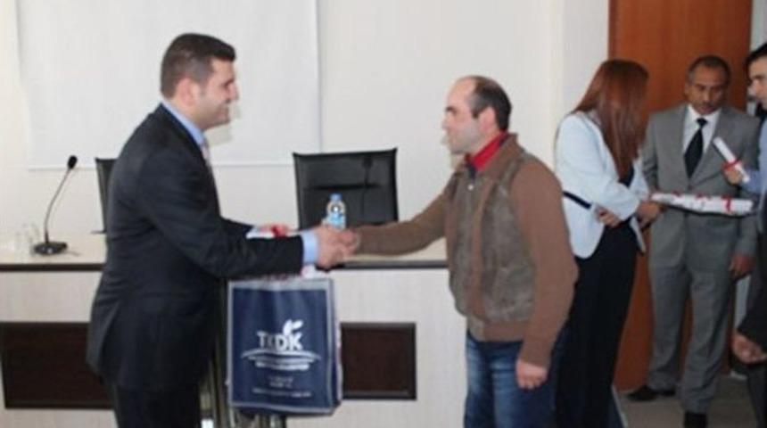 Akyaka&rsquo;da &lsquo;s&uuml;r&uuml; Y&ouml;netimi Elemanı Benim&rsquo; Projesi Sertifika T&ouml;reni D&uuml;zenlendi