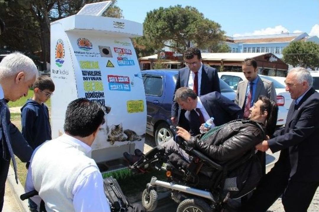 Atakum&rsquo;daki Mamamatikleri Engelliler Denetleyecek