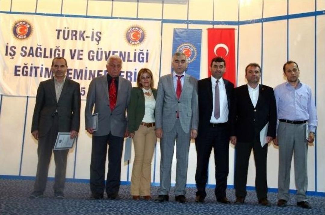 Zonguldak&rsquo;ta D&uuml;zenlenen T&uuml;rk-iş&rsquo;in Eğitim Semineri Sona Erdi
