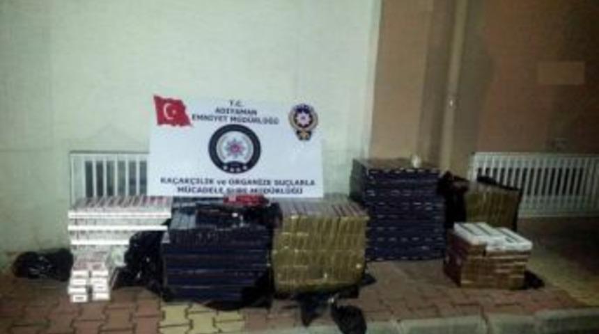 G&uuml;mr&uuml;k Ka&ccedil;ağı 4 Bin 990 Paket Sigara Ele Ge&ccedil;irildi
