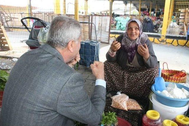 Ak Parti Milletvekili Adayı Kaleli Seydişehir’de Destek Turunda