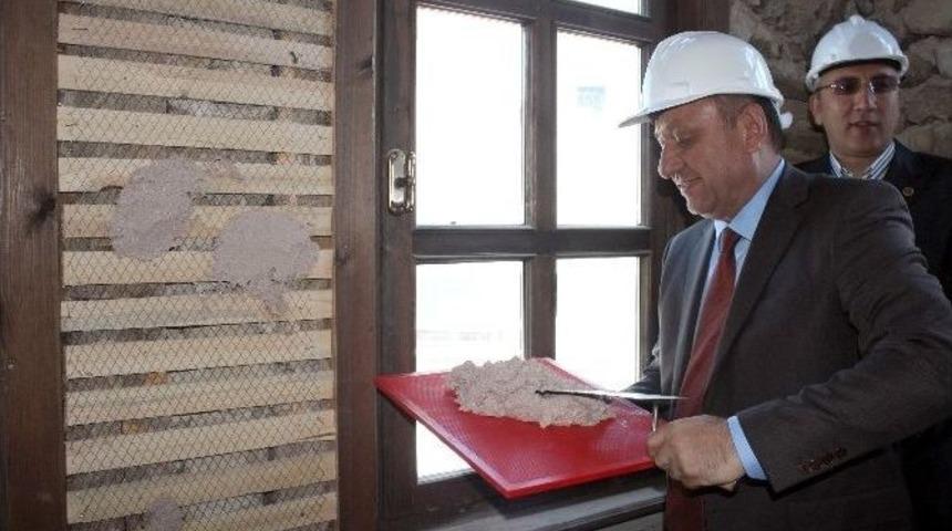 H&uuml;ma Hatun Konağı&rsquo;na İlk Har&ccedil; Atıldı