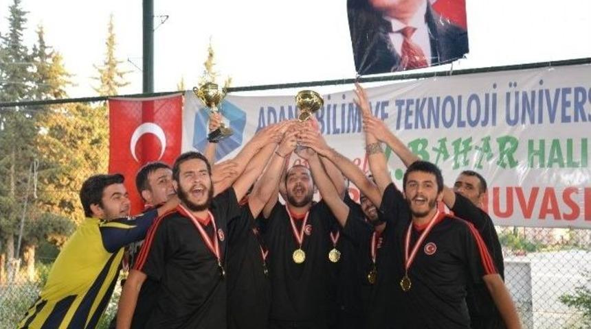 Adana Bt&uuml; 2. Bahar Halı Saha Futbol Turnuvası&rsquo;nda Real Mardin Şampiyon