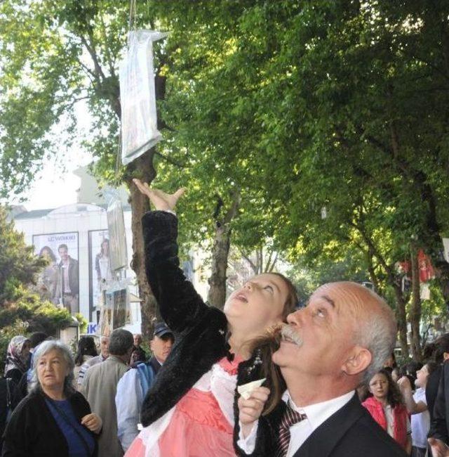 Kocaeli'nin 12 Ilçesinde Ağaçlar Kitap Açtı