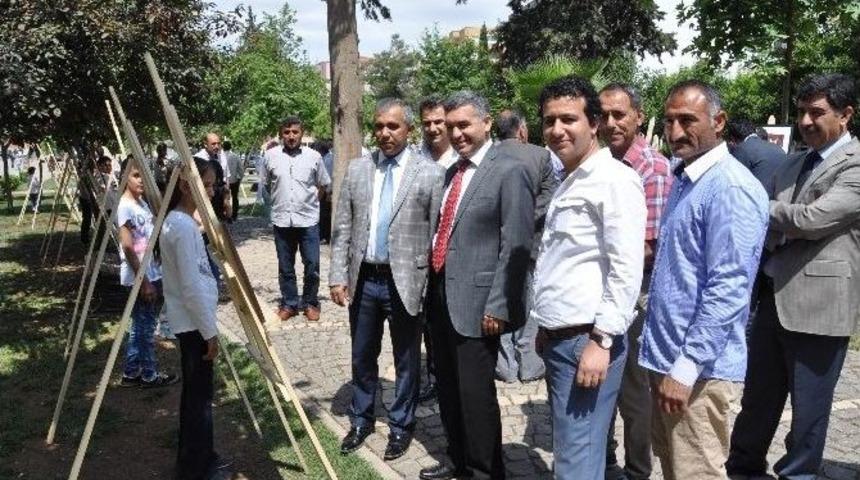 Kızıltepe &Ccedil;ağıl Ortaokulu &Ouml;ğrencilerinden Resim Sergisi