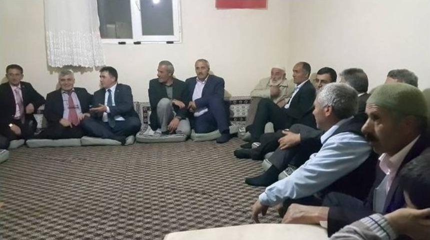 Mhp&rsquo;li &Ccedil;imen Ve Hızarcı, Hasankale&rsquo;de Se&ccedil;im &Ccedil;alışması Yaptı