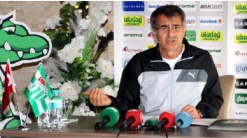 Bursaspor-Şenol G&uuml;neş: "avrupa Şansımızı Kovalayacağız^"