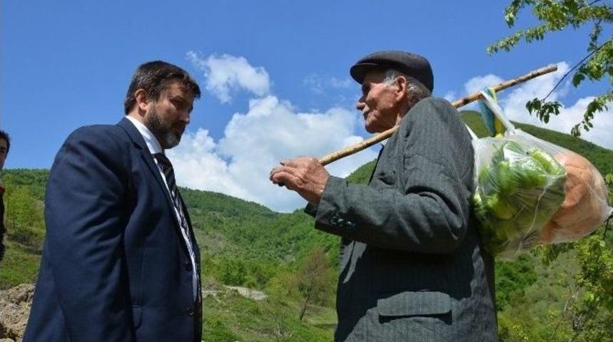 Durmuş Yal&ccedil;ın, K&ouml;yl&uuml;lerin Dertlerini Dinledi