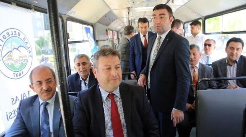 Talas&rsquo;tan Şehiri&ccedil;i Ulaşıma B&uuml;y&uuml;k Destek