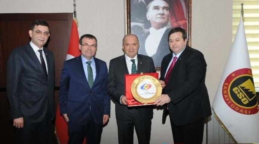 &Ccedil;orlu Tso&rsquo;dan Gaziantep Sanayi Odası&rsquo;na Ziyaret