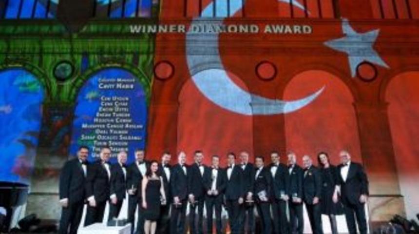 T&uuml;rkiye 17 &Uuml;lke Arasında Dıamond &Ouml;d&uuml;l&uuml;n&uuml;n Sahibi Oldu