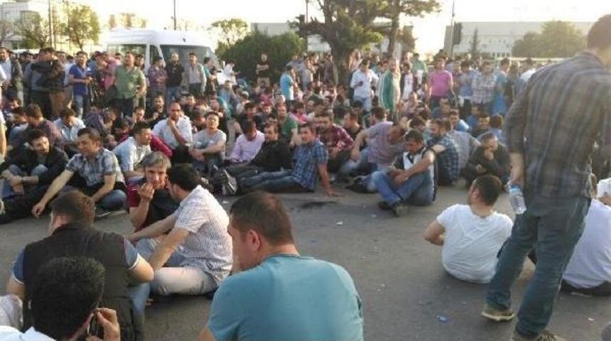 Renault Fabrikası'nda Iş Bırakma Eylemi (4)