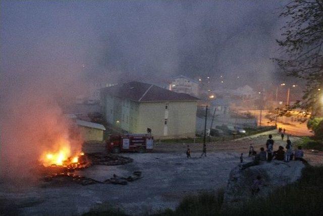 (özel Haber) - Hakkari’nin İlk Karting Pisti Alev Alev Yandı