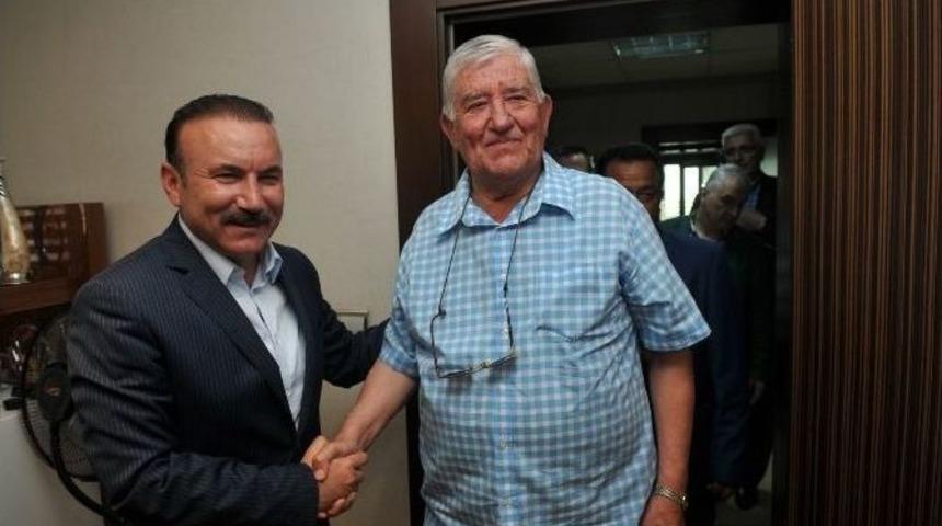 Eski Başkan Ve Meclis &Uuml;yelerinden Doğan&rsquo;a Ziyaret