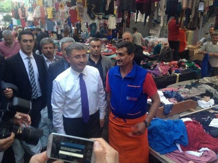 Üsküdar’da Pazarcı Esnafa Tek Tip Kıyafet G1