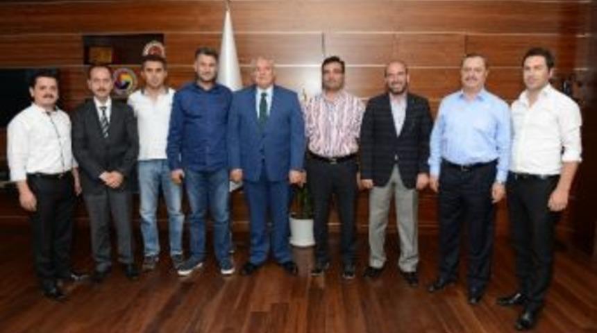 Akdeniz Taşımacılar Derneği Y&ouml;netimi, &Ccedil;etin&rsquo;e Sorunlarını Aktardı