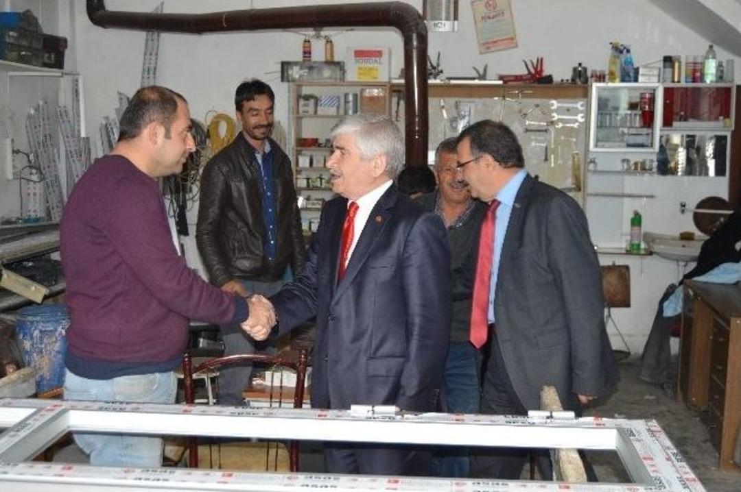 Milli İttifak Pınarbaşı Halkını Ziyaret Etti