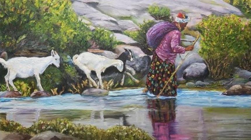 Ata&ccedil;arşı Resim At&ouml;lyesi&rsquo;nden Yıl Sonu Resim Sergisi