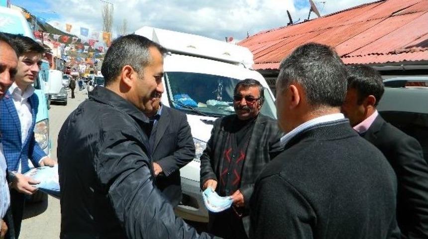 Saadet Partisi Adayı &Ccedil;apan Posof&rsquo;ta