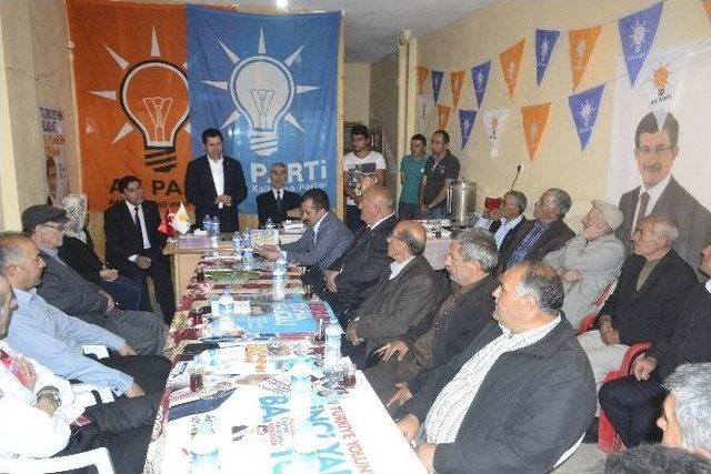 Ak Parti Milletvekili Ziya Altunyaldız Bozkır Ve Taşkent’te Destek İstedi