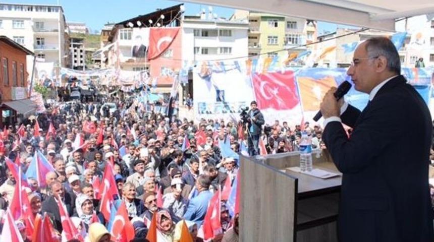 Ala, Pazaryolu Ve İspir&rsquo;de Konuştu