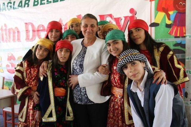 Bağlar Belediyesi Eğitim Destek Evi Öğrencilerinden Etkinlik