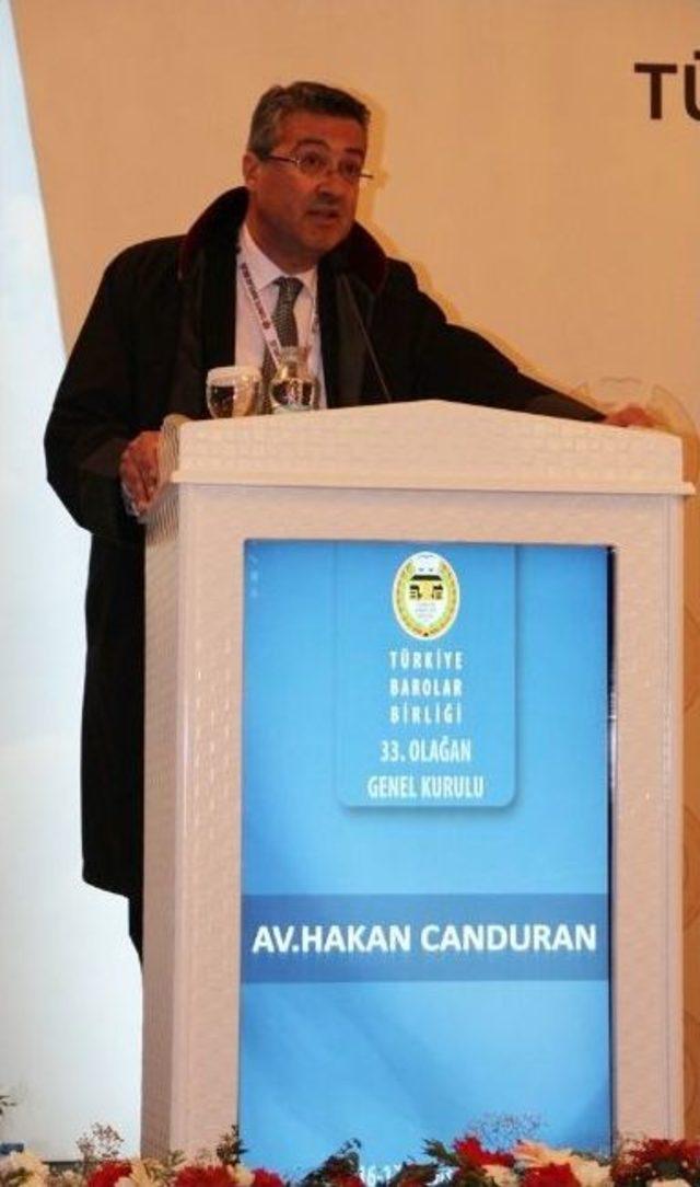 T&uuml;rkiye Barolar Birliği 33. Olağan Mali Genel Kurulu Van&rsquo;da Yapıldı 1