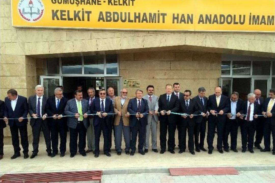 Kelkit Abd&uuml;lhamit Han Anadolu İmam Hatip Lisesi T&ouml;renle A&ccedil;ıldı