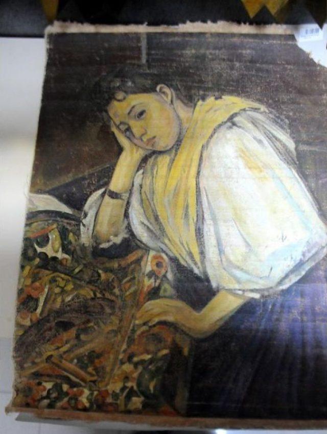 Yalova’Da Fransız Ressam Cezanne’Ye Ait Olduğu Ileri Sürülen Tablo Ele Geçirildi