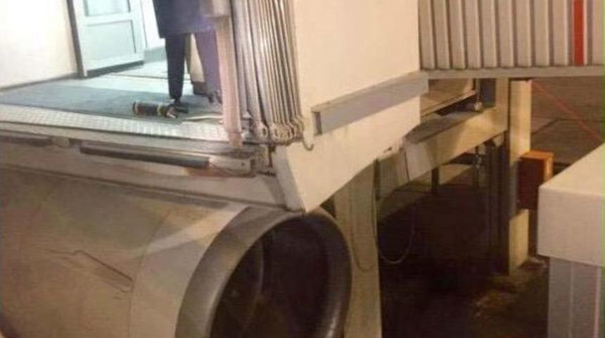 Thy U&ccedil;ağı K&ouml;pr&uuml;ye &Ccedil;arptı