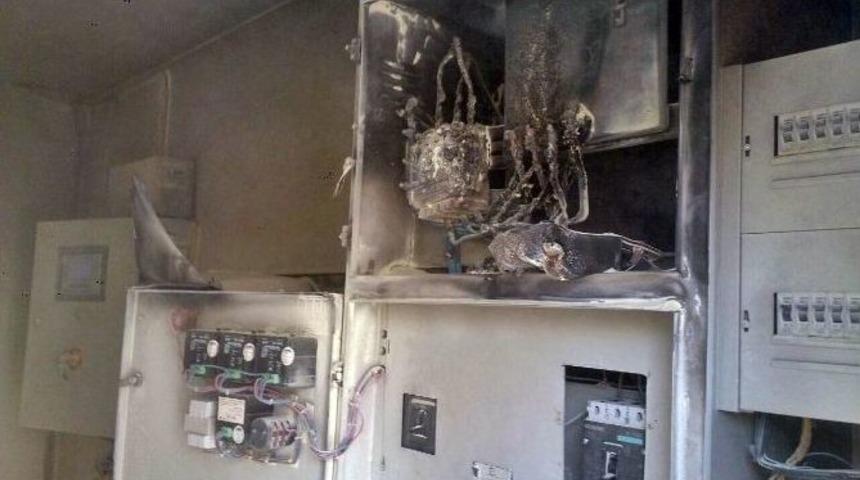 Akaryakıt İstasyonunda Yangın