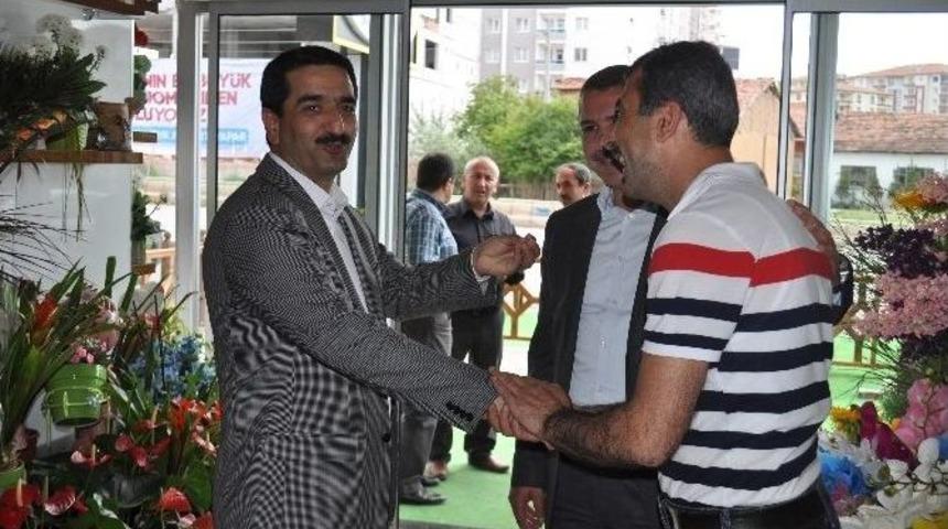 Bayram Taşkın, Esnafla Buluştu