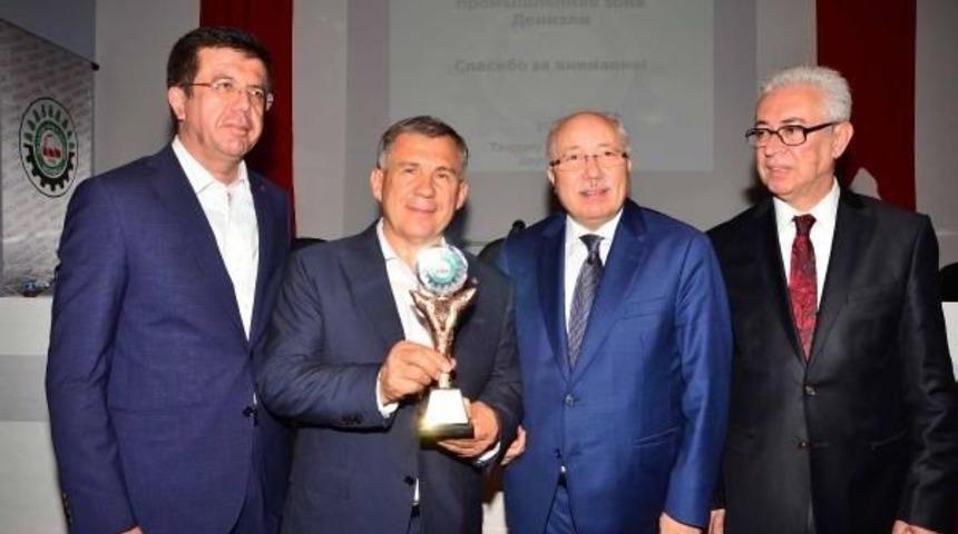 Tataristan Cumhurbaşkanı Minnihanov'dan Yatırım &Ccedil;ağrısı