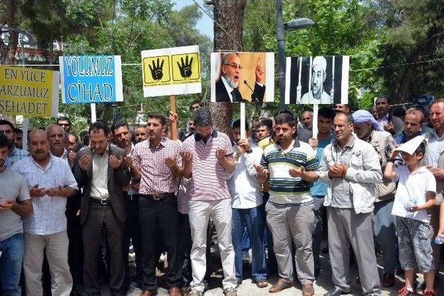 Muhammed Mursi’ye Destek İçin Basın Açıklaması 3