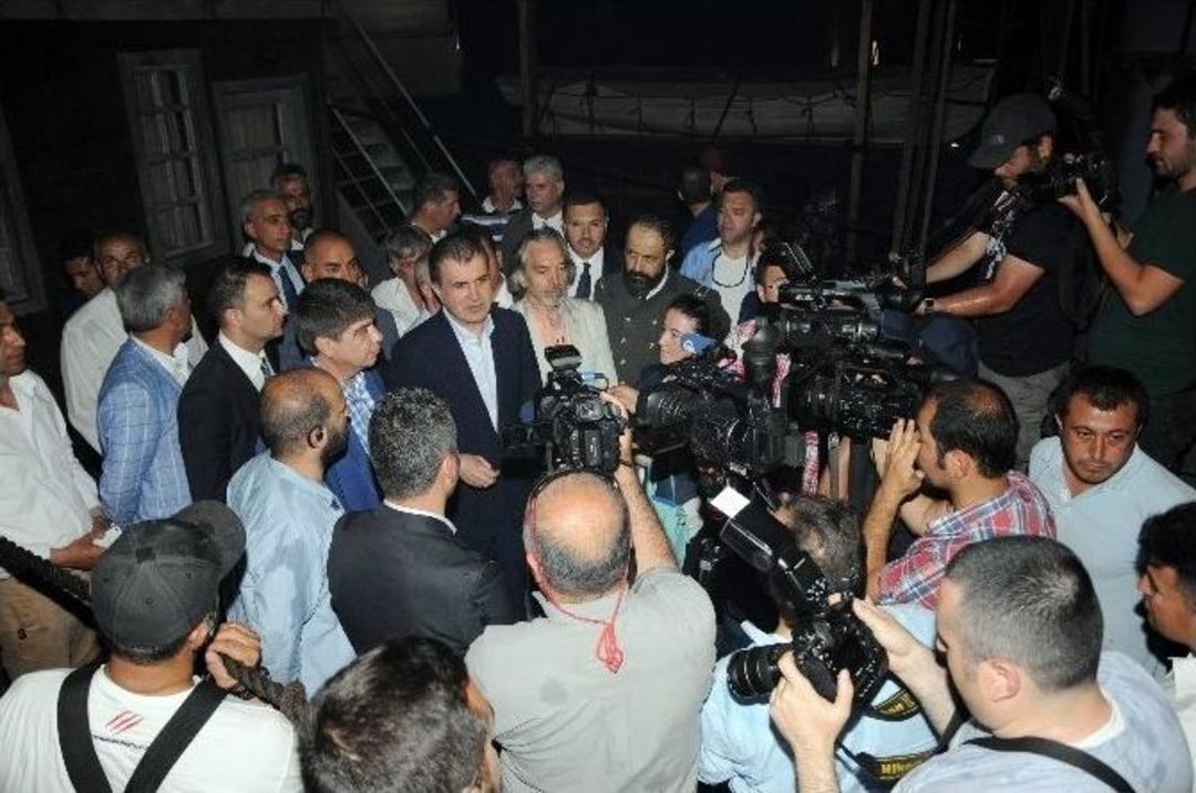 Bakan &Ccedil;elik,&rsquo; Ertuğrul&rsquo; Film Setini Ziyaret Etti