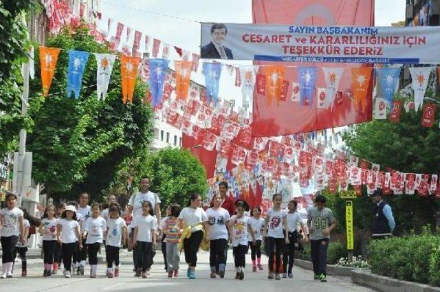 Çorum'da Halk Koşusu Yapıldı